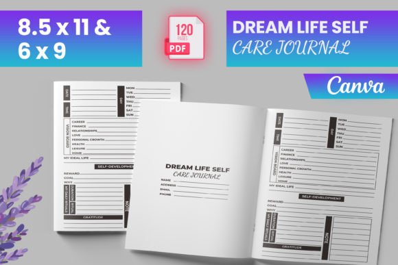 Dream Life Self Care Journal Canva KDP: A Practical Guide for Creators and Self-Care Planners