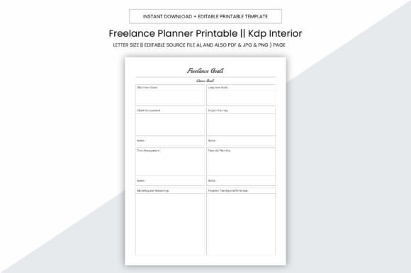 Freelance Planner Kdp Interior: A Purpose-Built Foundation for Real-World Planning