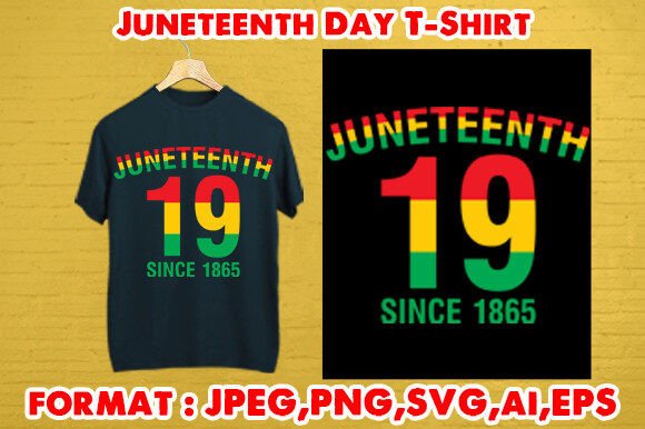 Juneteenth Day T-Shirt Design Files: Power Your POD & KDP Business with Versatile, High-Quality Assets