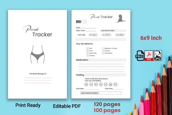 Period Symptoms Tracker KDP Interior: A Thoughtful Tool for Real-Life Cycle Awareness