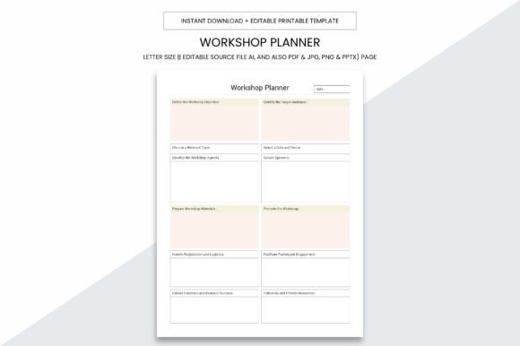 Workshop Planner Kdp Interior